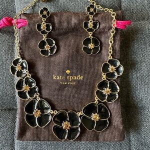 Kate Spade Necklace and Earrings Set